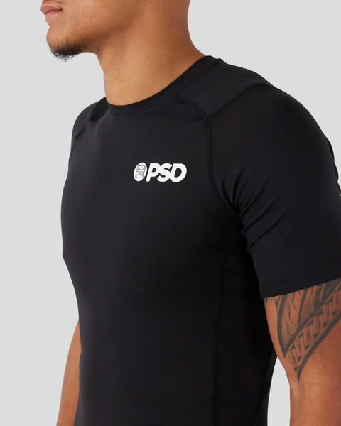 Compression Tee Short Sleeve - Black