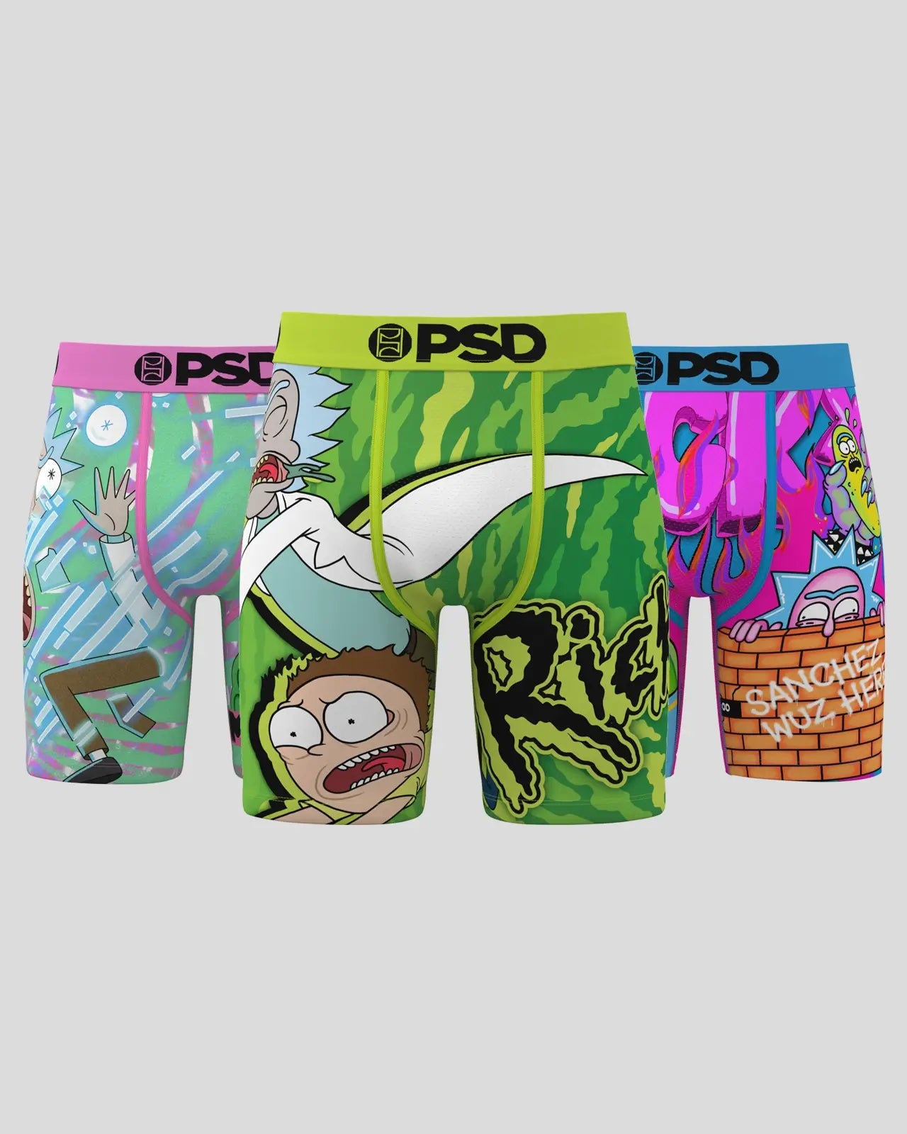 3 Pack - Rick and Morty Madness | Standard Length | PSD®