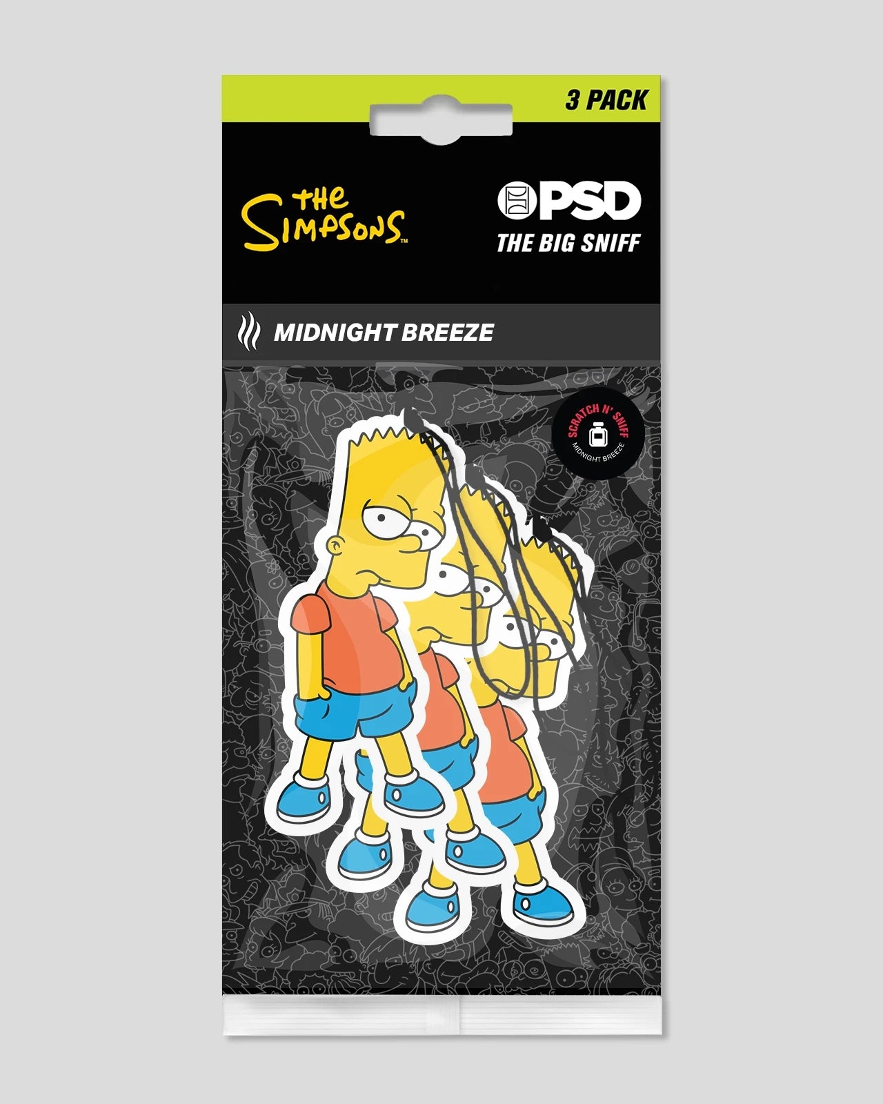 3 Pack - El Barto | Air Freshener | PSD® 3 Pack - El Barto | Air Freshener | PSD®