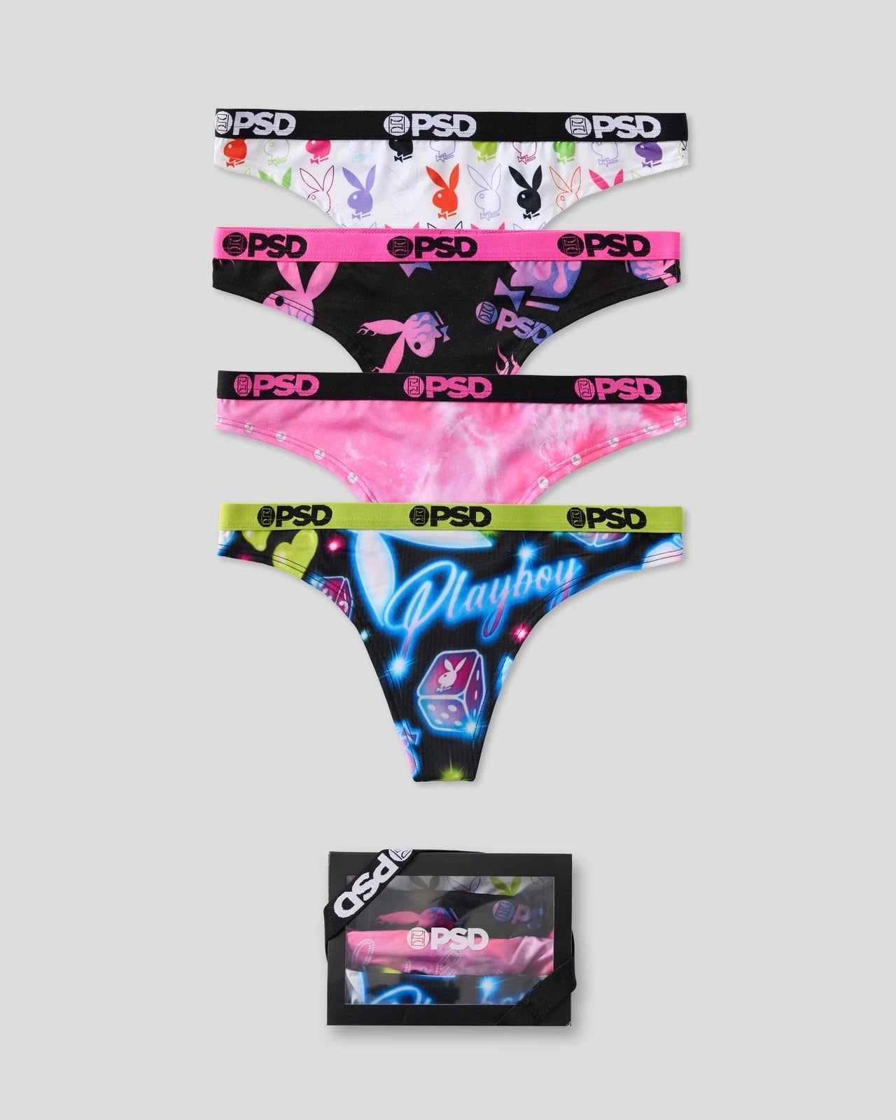 4 Pack - Playboy Summer | Thong | PSD 4 Pack - Playboy Summer | Thong | PSD