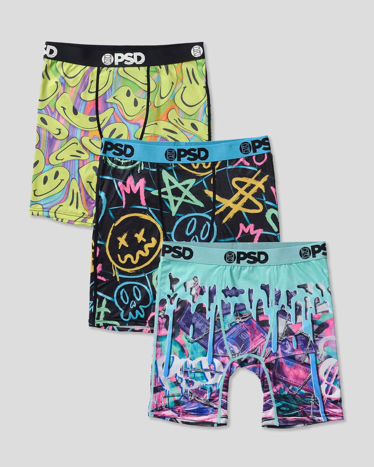 3 Pack Salty Youth Underwear PSD®