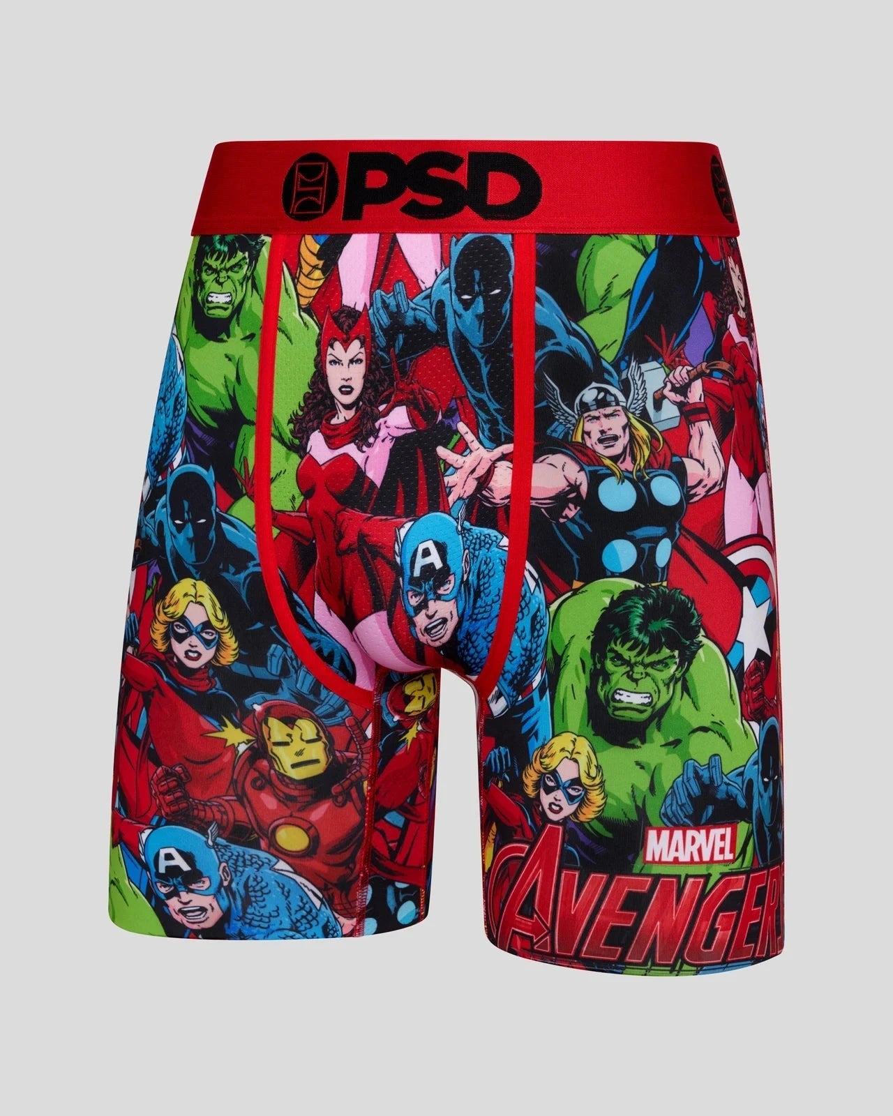 Mens Avengers Underwear Avengers Boxer Briefs PSD