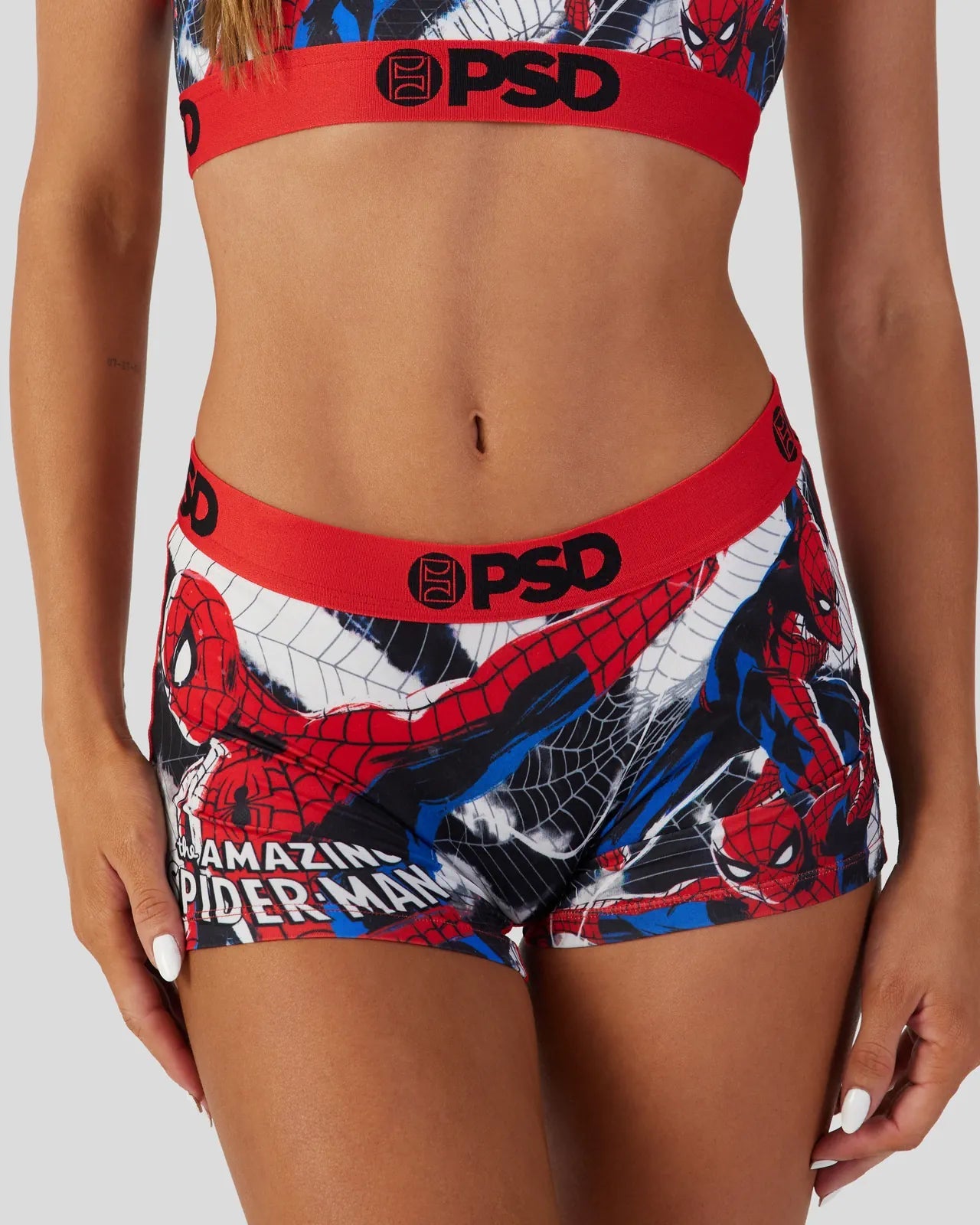 Womens Spider Man Underwear PSD