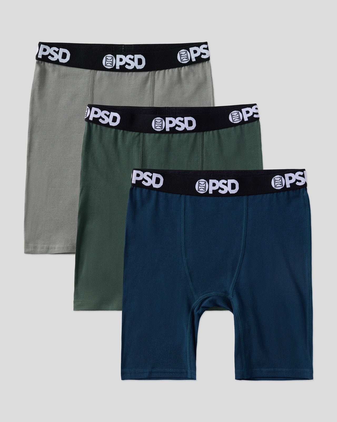 Solids 3 Pack Night Youth Underwear Cotton PSD®