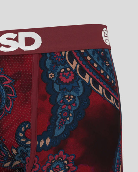 Bordeaux Paisley XS / MULTI