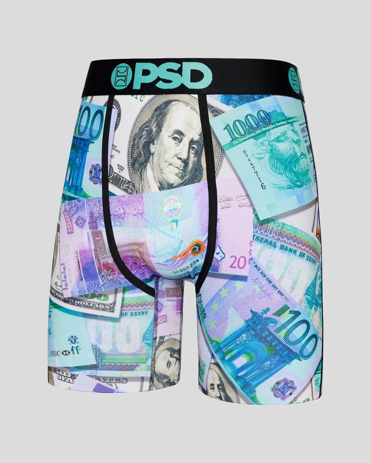 PSD Men's Money 3 Pack Boxer Briefs, Multi, L in Bahrain