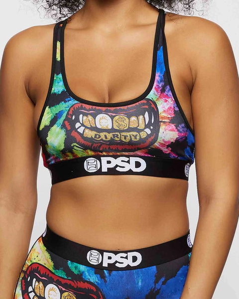 PSD Women's DC Comics Sports Bra - Racerback Sports Bras for Women with  Breathable Microfiber Fabric