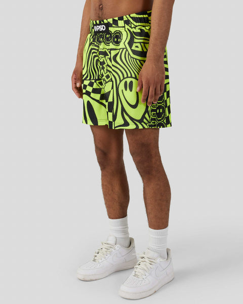 Neon Smiles Active Short