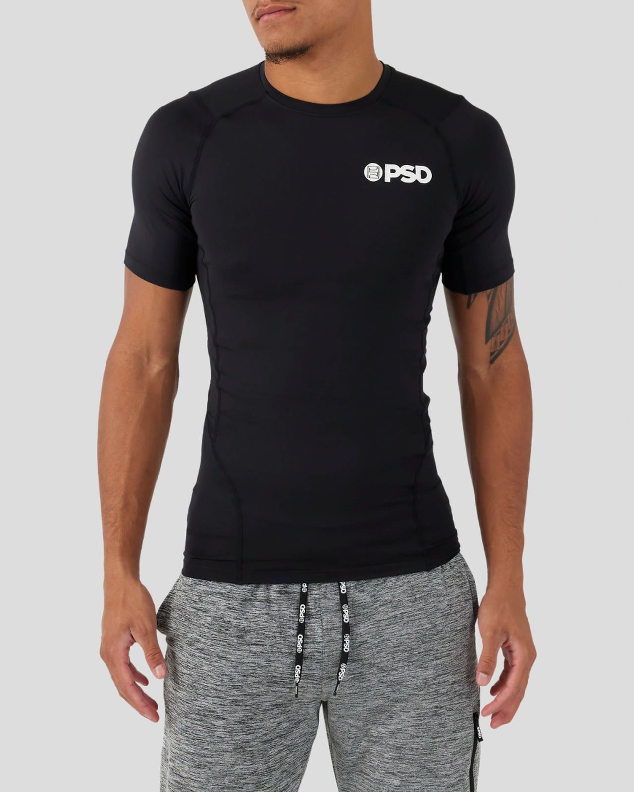 Compression Tee Short Sleeve - Black | Compression Tee | PSD®