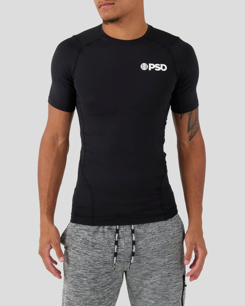 Compression Tee Short Sleeve - Black