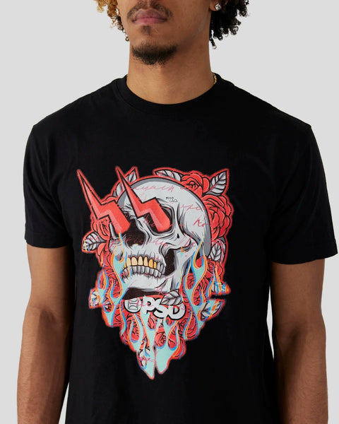 Flames & Bones Tee