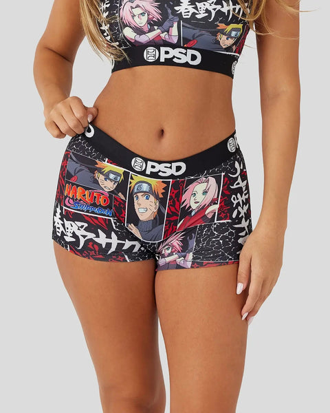 PSD Womens Playboy Glow BS Boyshort Black XS : : Clothing, Shoes &  Accessories