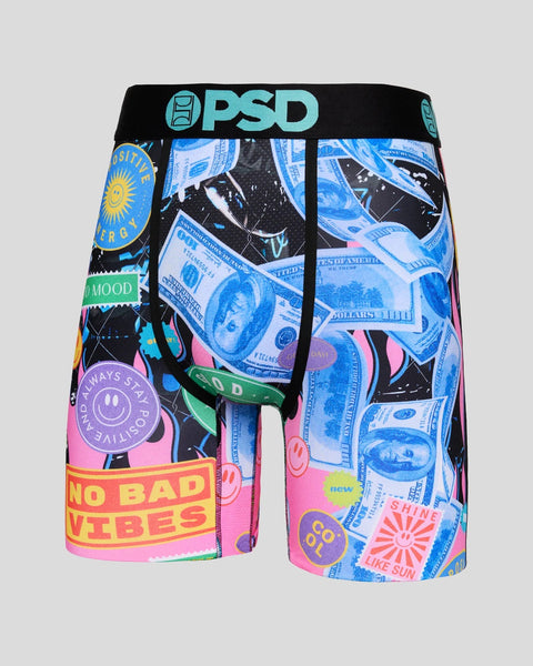 PSD Keep It 100 Boxer Briefs Compression Underwear for Men (Large