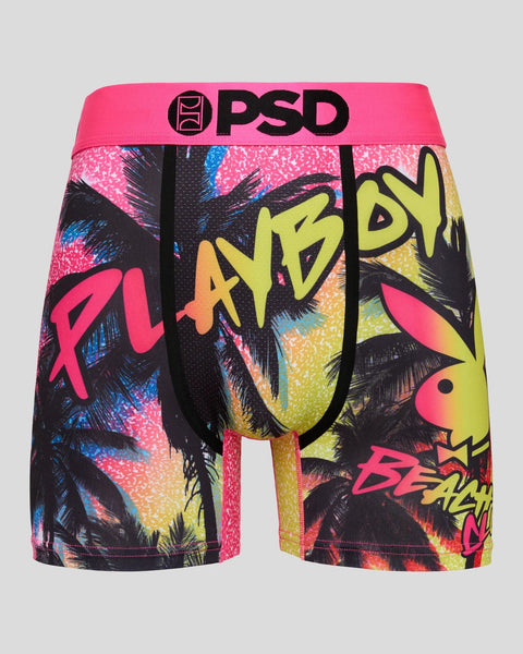Tropical Hawaii Boxer Brief BlueP5 2XL by PSD Underwear