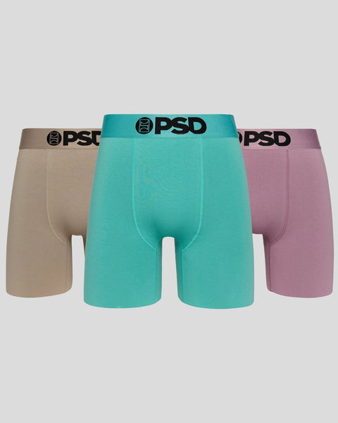 PSD 3 Pack Flamingo Jungle Stretch Boxer Briefs - Men's Boxers in