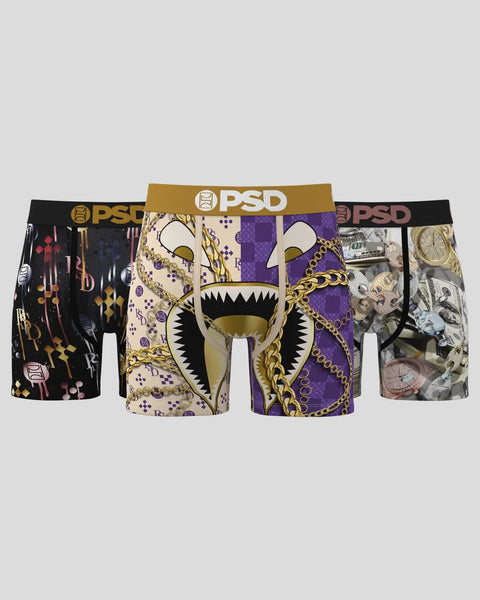 GOLD RUSH 5I 3PK MULTI XS / MULTI