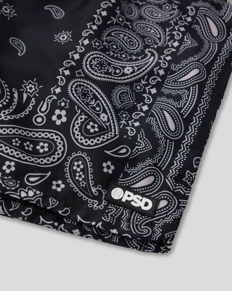 Khaki Paisley Essential Short XS / MULTI