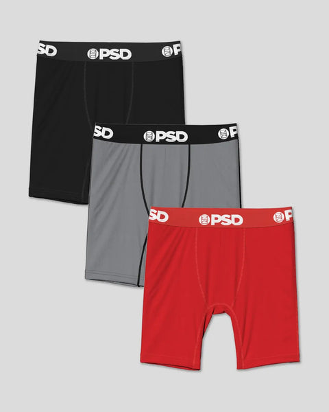 Solids 3 Pack - Core Red S / MULTI