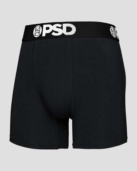 PSD Underwear Men's PB Iced Bunny Boxer Brief Black 