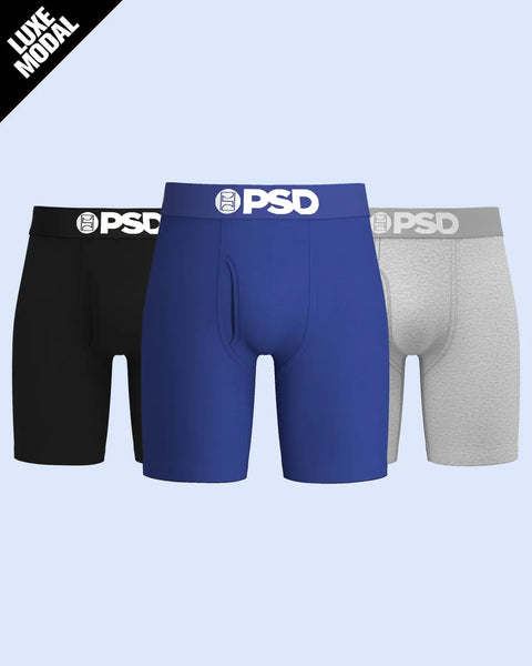 Luxe Modal 3 Pack - LA Blue XS / MULTI