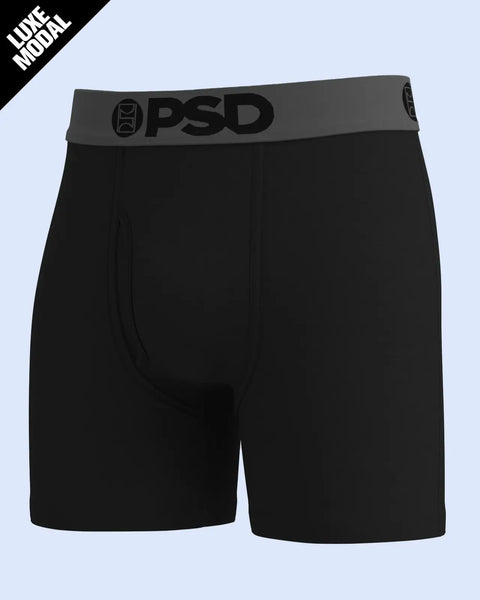 Luxe Modal - Black Grey XS / BLACK