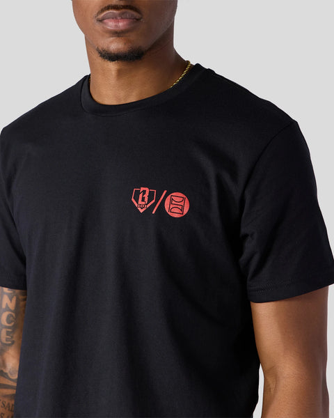 Baseball Lifestyle 101 - Black Tee S / BLACK
