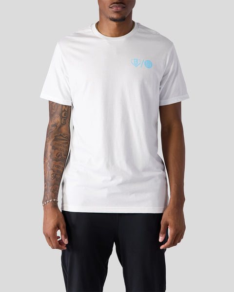 Baseball Lifestyle 101 - White Tee S / WHITE