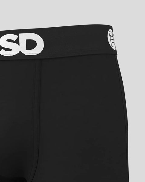 Modal Solids - Black Standard Length - Modal PSD Underwear