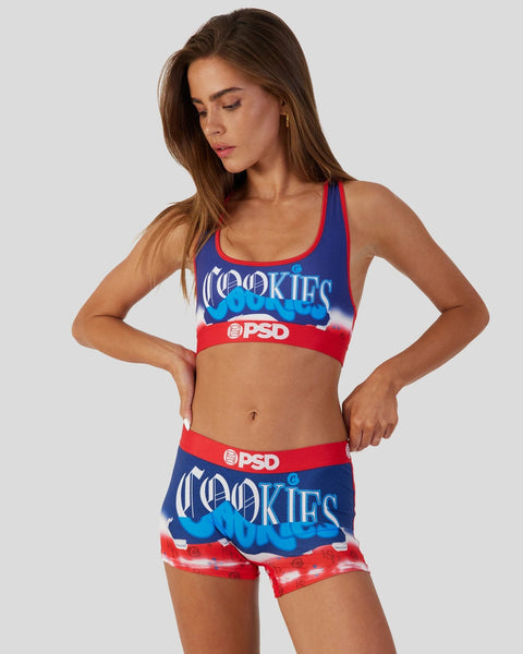 Cookies x PSD Cookies Flower Women's Sports Bra – Cookies Clothing