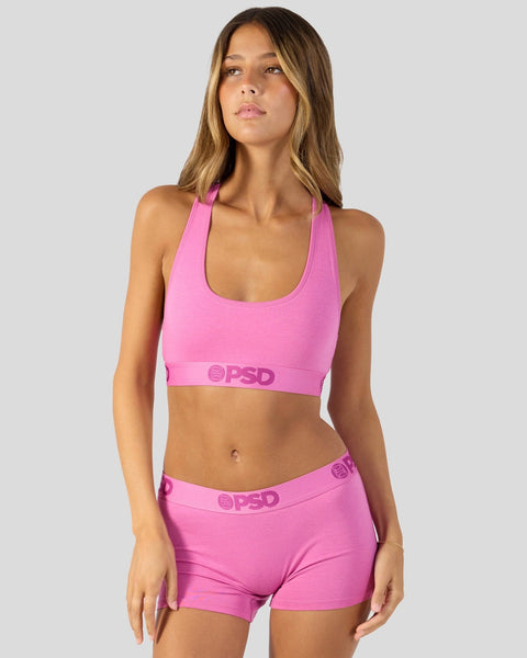 Blush sports bra sales