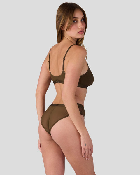 Mesh - Solid Coco XS / BROWN