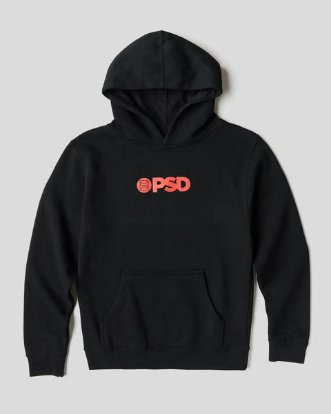 PSD Black Red Hoodie