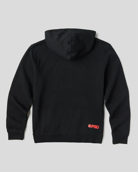 PSD Black Red Hoodie
