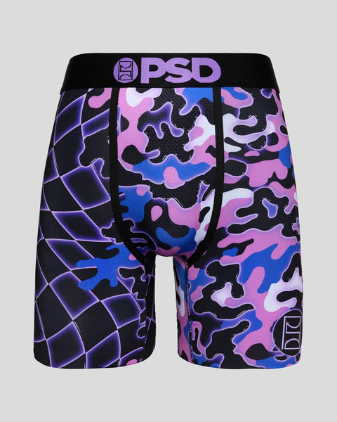 PSD YOUTH Green/Black Camo Size X LARGE 18-20 (26 to 28 Waist) HARD TO  FIND