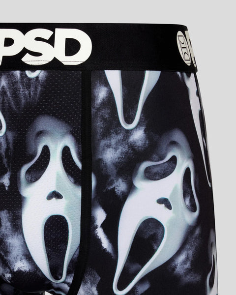 PSD x Ghost Face All Over Black Boxer Briefs