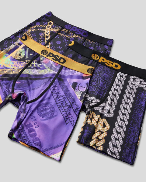 3 Pack - Purp & Gold