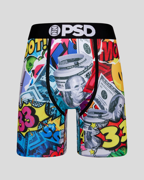 PSD UNDERWEAR Monogram Lux Boy Shorts 422480009 - Karmaloop