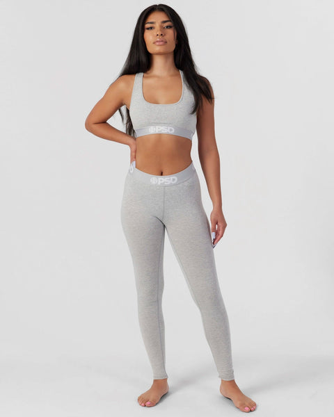 Grey Leggings L119 - Classy Comforts