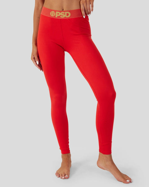 Solids - Slay Red, Legging