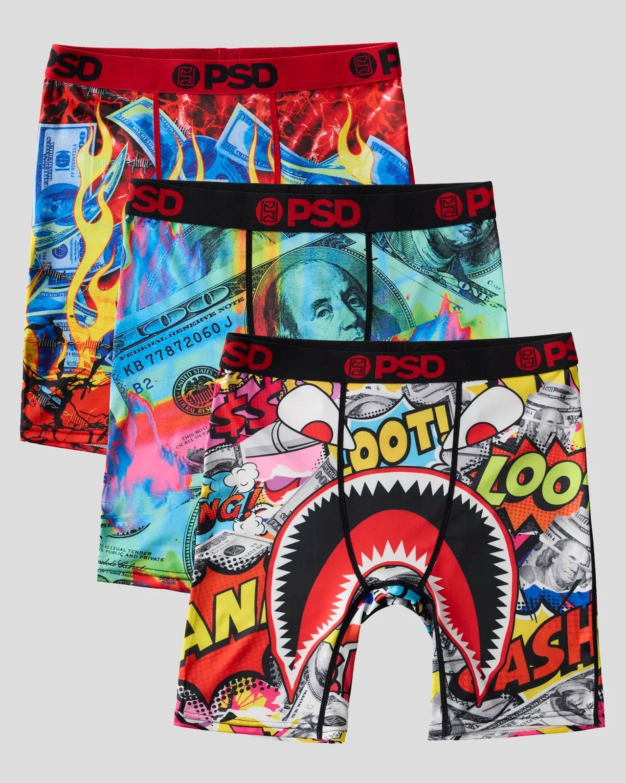 3 Pack Loot Youth Underwear PSD®