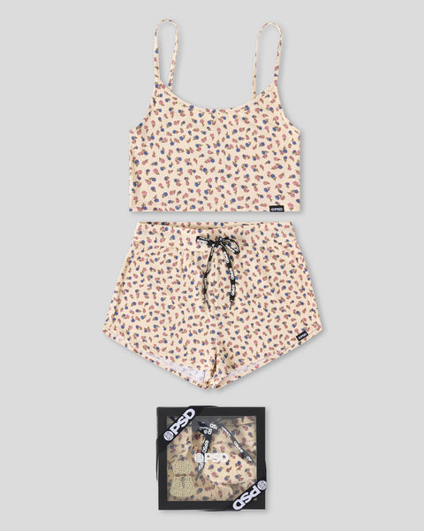 Western Ditz Modal - Cami Sleep Set XS / MULTI