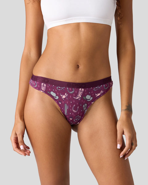 COWGRL MDL TH 4PKBX MULTI XS / MULTI