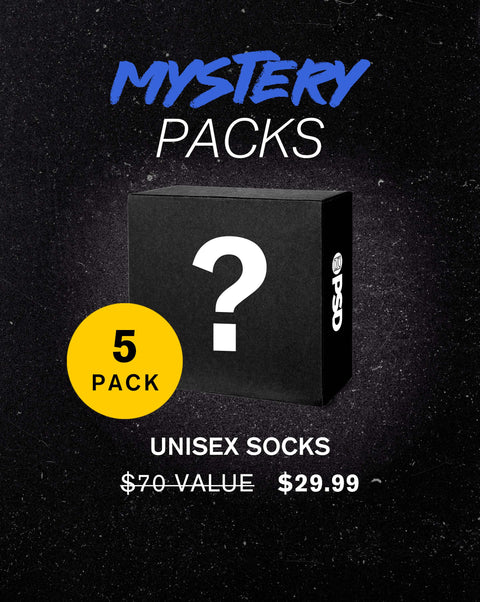 Mystery Style - 5 Pack Unisex Socks