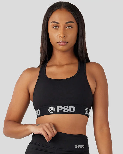 PSD x Sommer Ray Pineapple Blue Womens Sports Bra - BLUE COMBO