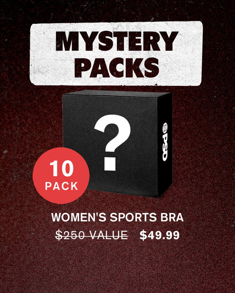 Mystery Style - 10 Pack Women's Sports Bra