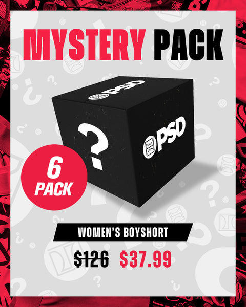 Mystery Style - 6 Pack Women's Boy Short