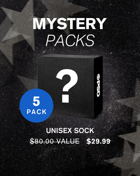 Mystery Style - 5 Pack Unisex Socks
