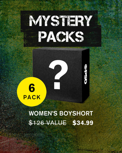Mystery Style - 6 Pack Women's Boy Short