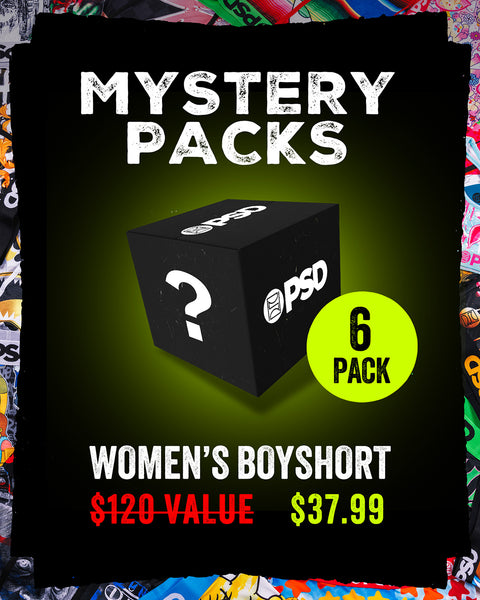 Mystery Style - 6 Pack Women's Boy Short