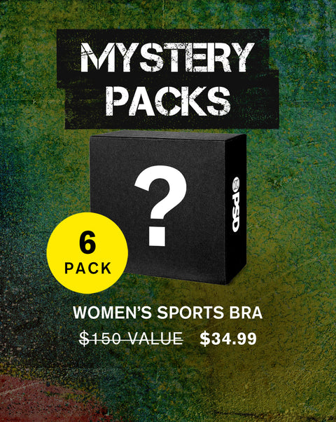 Mystery Style - 6 Pack Women's Sports Bra